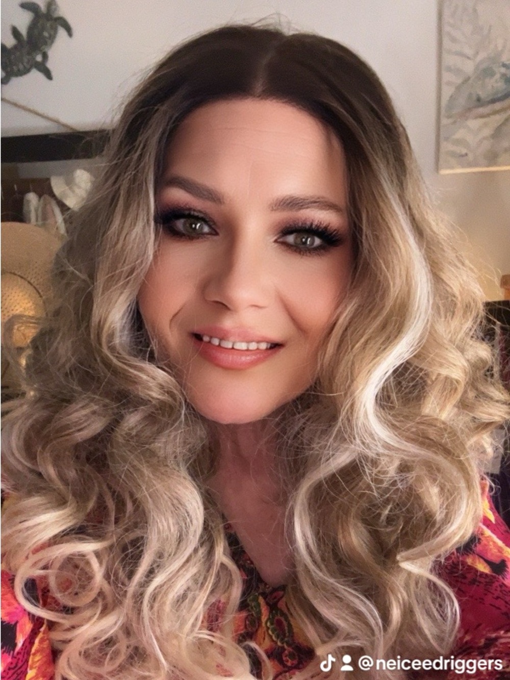 CSC Carry Biscotti colored curls that go on for days!